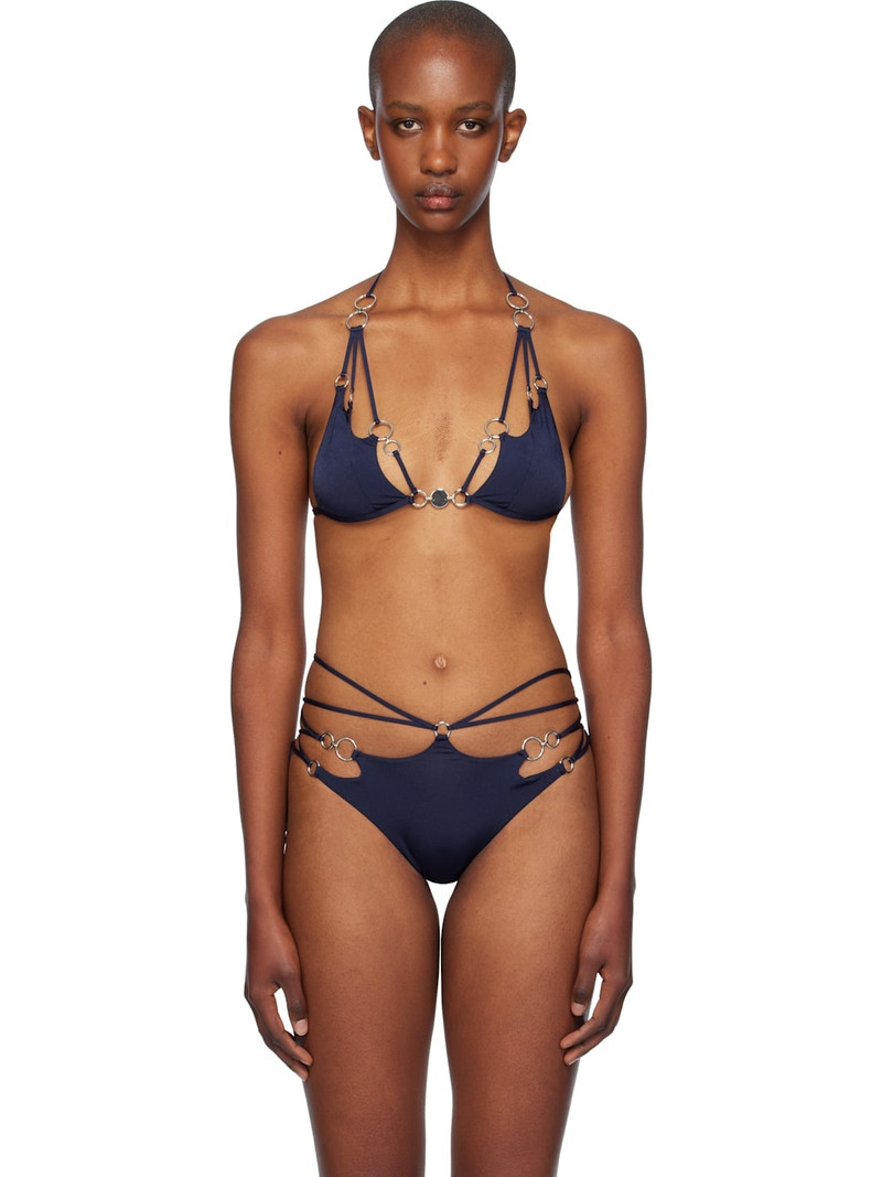 Navy Davine Bikini Top 1