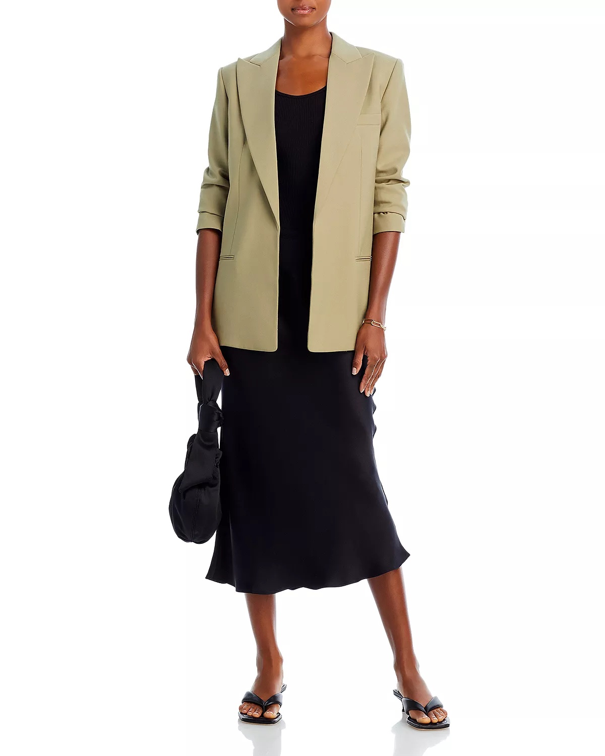 Bar Silk Skirt - 2