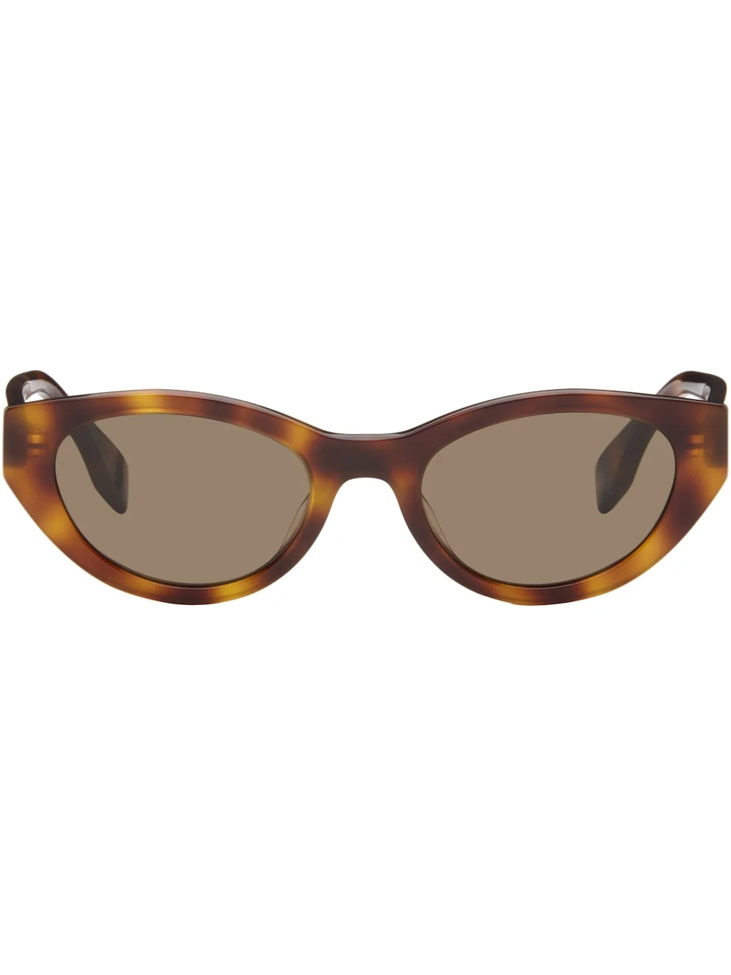 Brown Lettering Sunglasses - 1
