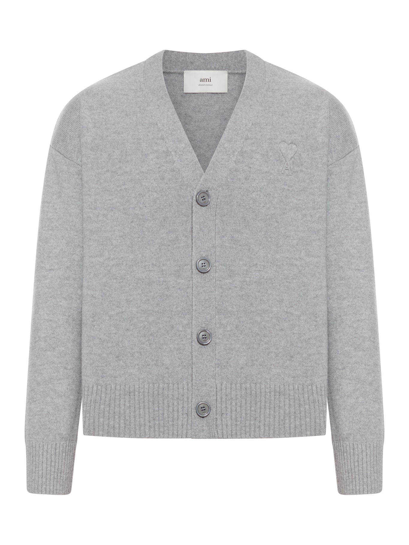 WOOL AND CASHMERE CARDIGAN - 1