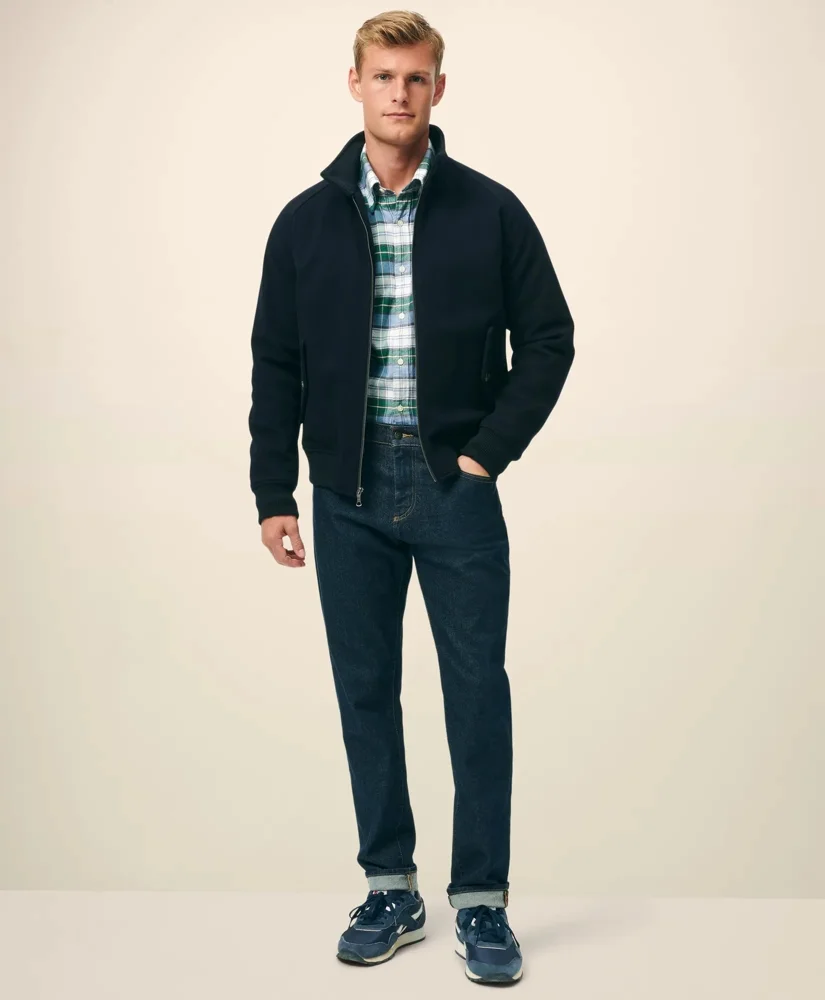 Wool Bomber Jacket - 1