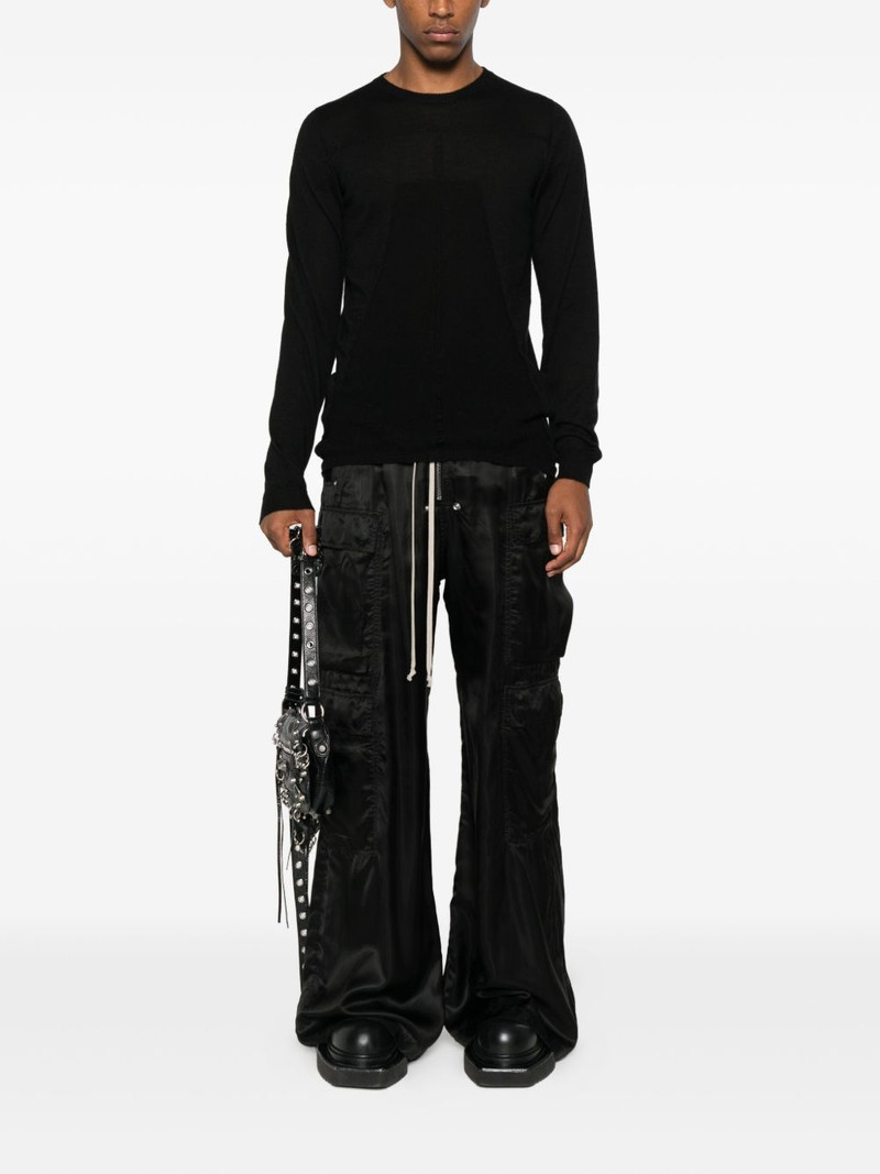 Rick Owens round-neck sweater outlook