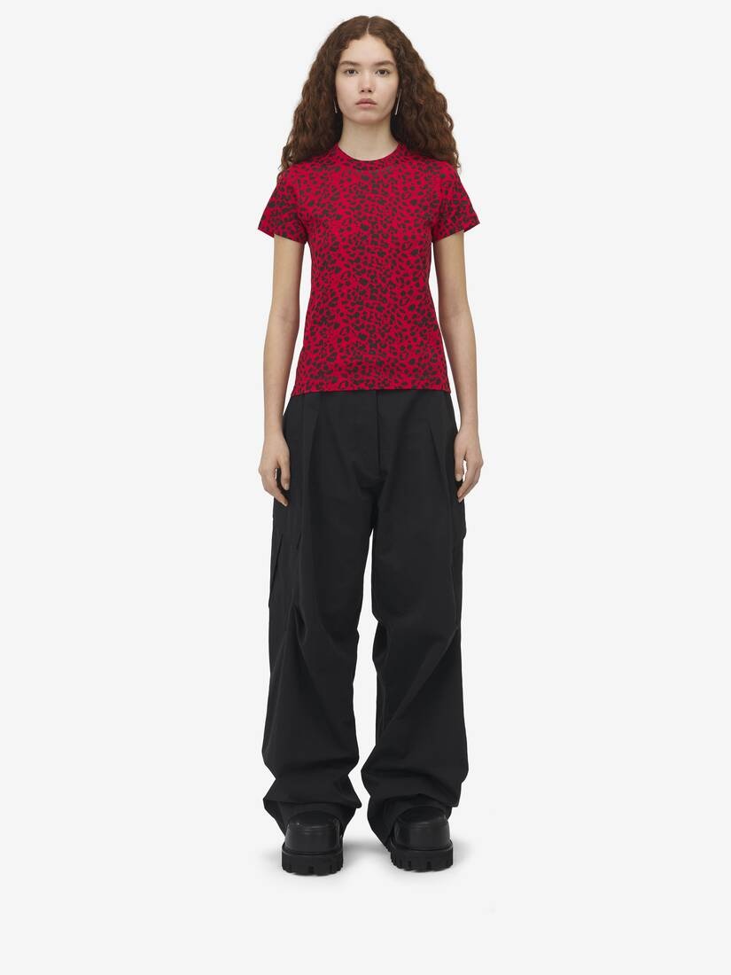 Leopard Fitted T-shirt - 2
