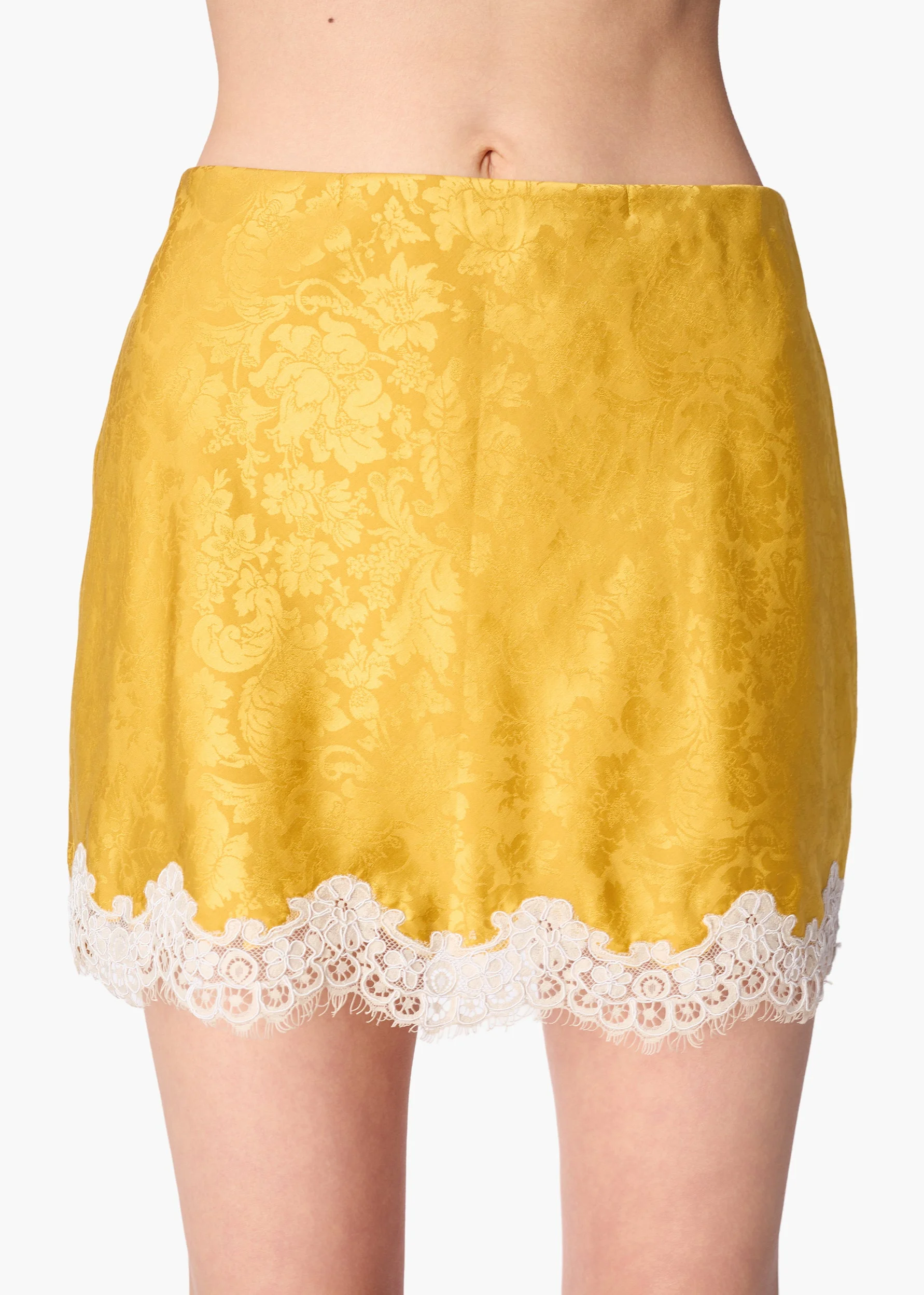 MILDRED JACQUARD MINI SKIRT MEDAL - 1