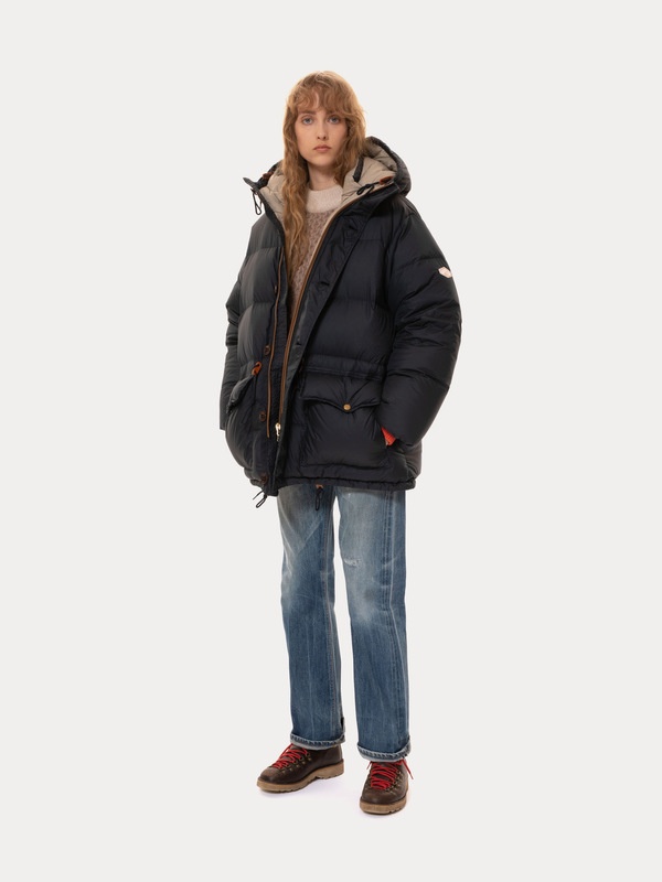 Bryan Puffer Jacket Navy - 5