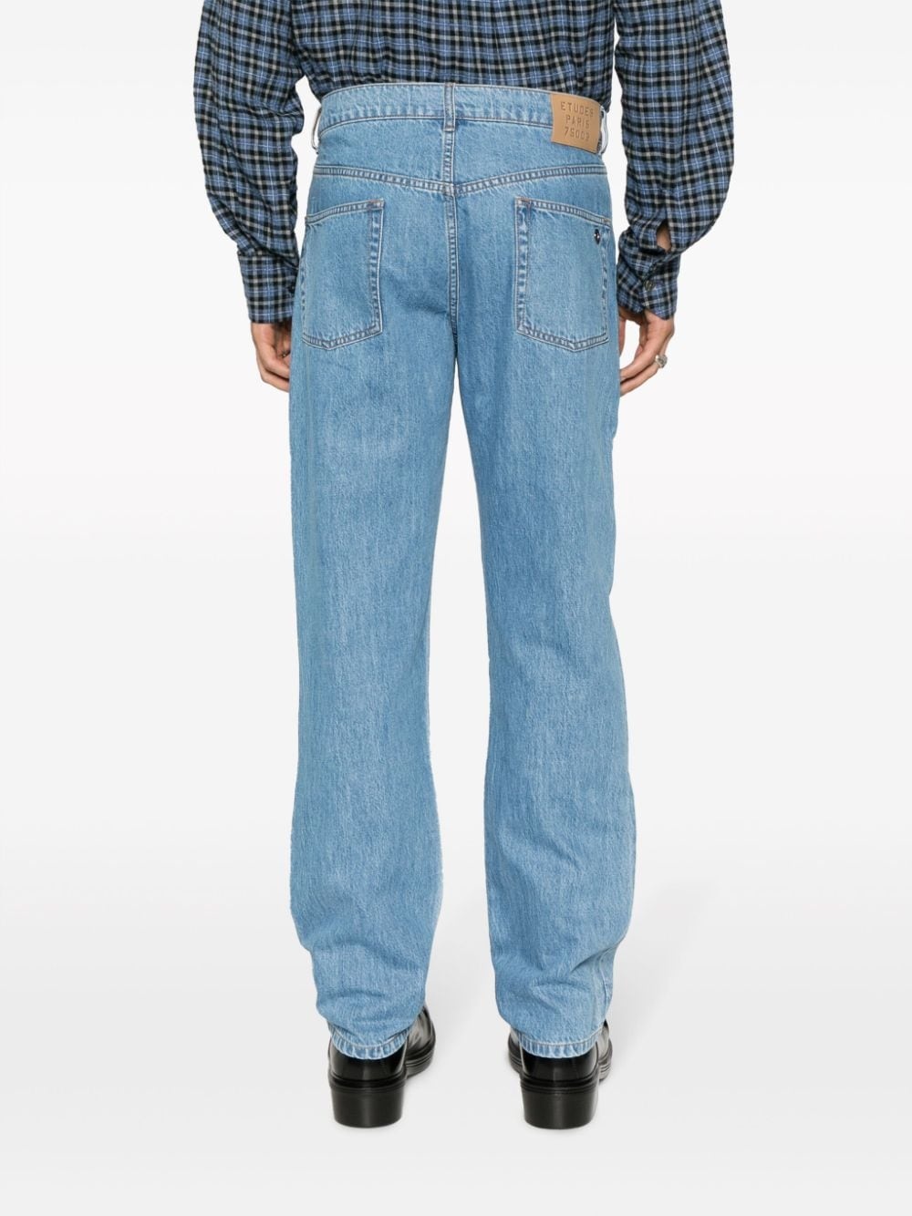 Corner mid-rise straight-leg jeans - 4