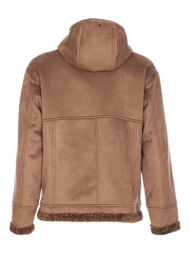 Herno welt-pocket hooded jacket outlook