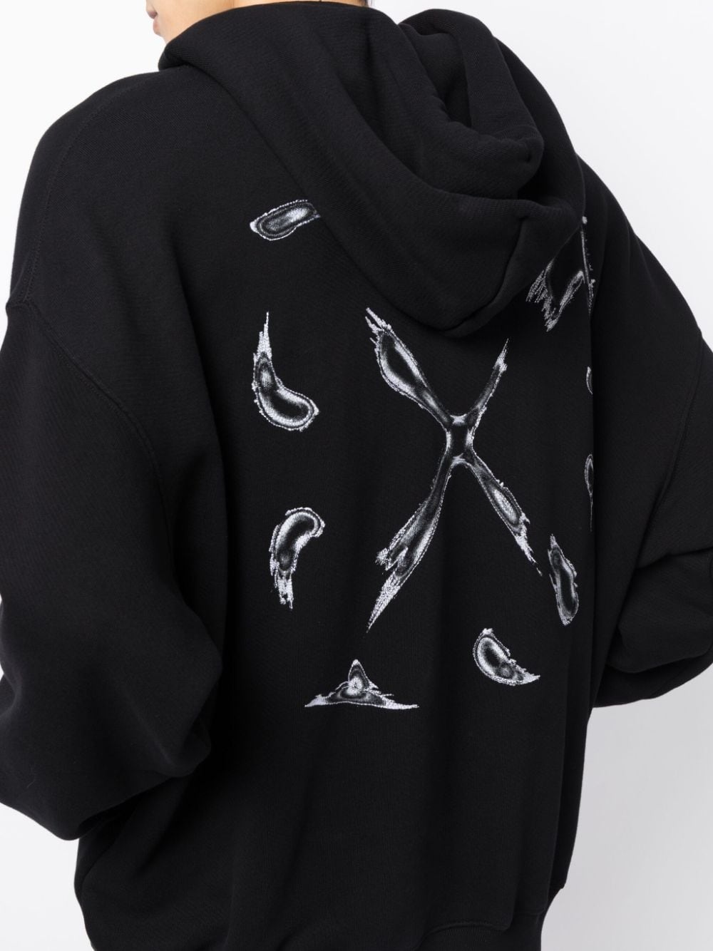 Noise Arrow drawstring hoodie - 5