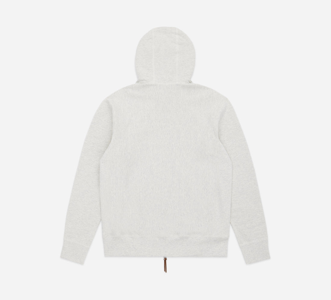 Heavyweight Zip Hoody - Oatmeal - 2