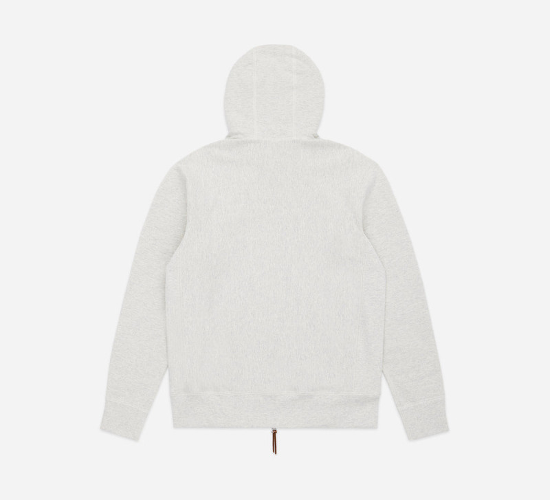 3sixteen Heavyweight Zip Hoody - Oatmeal outlook