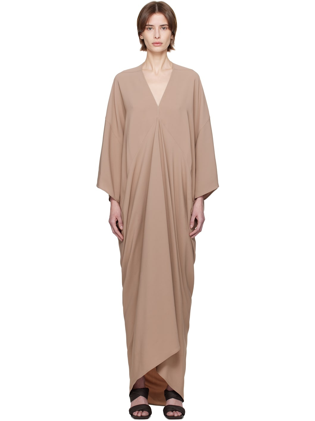 Taupe Hollywood Tommykite Maxi Dress - 1