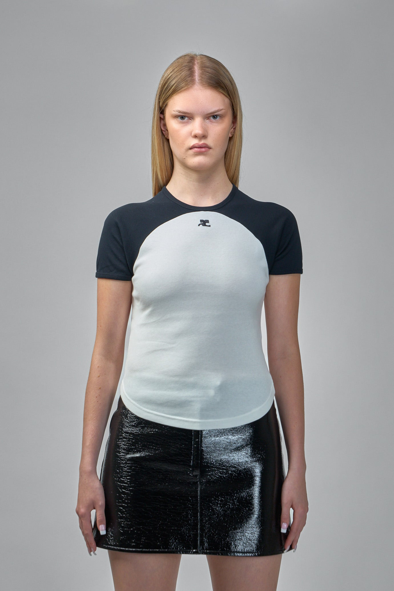 Cotton T-Shirt With Contrasting Circle - 3