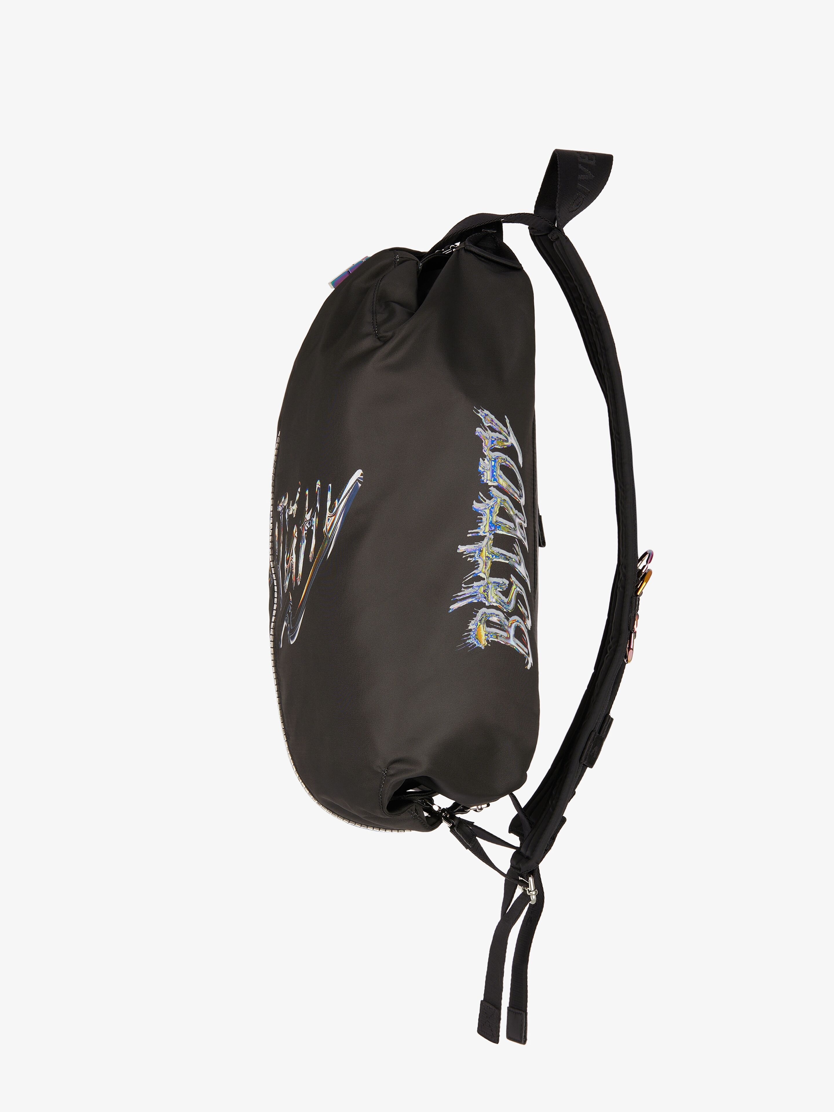 G-ZIP BACKPACK IN PRINTED NYLON - 3