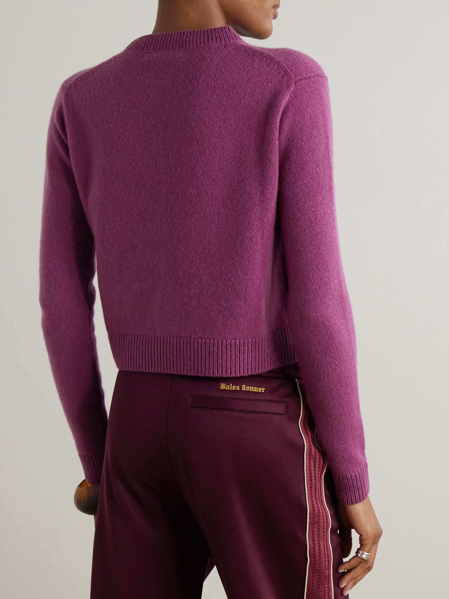 Cashmere sweater Violet - 3