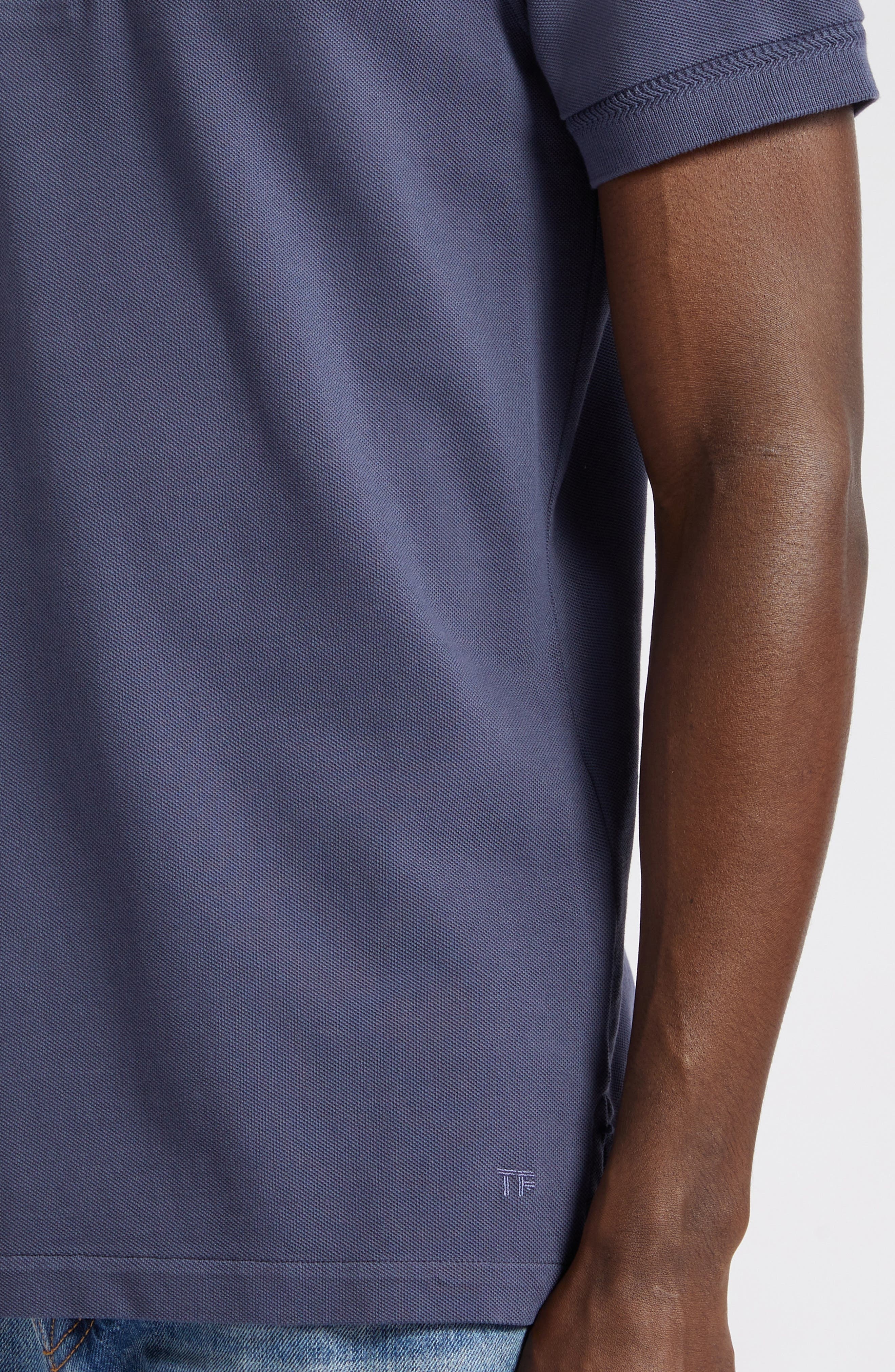 Short Sleeve Cotton Piqué Polo - 4