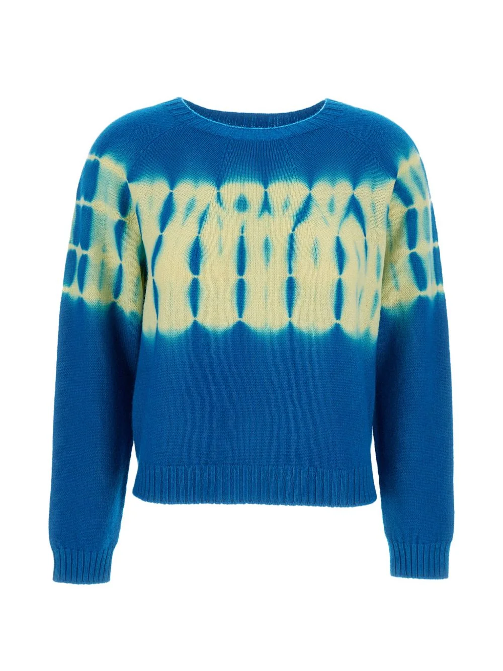 tie-dye cropped sweater - 1