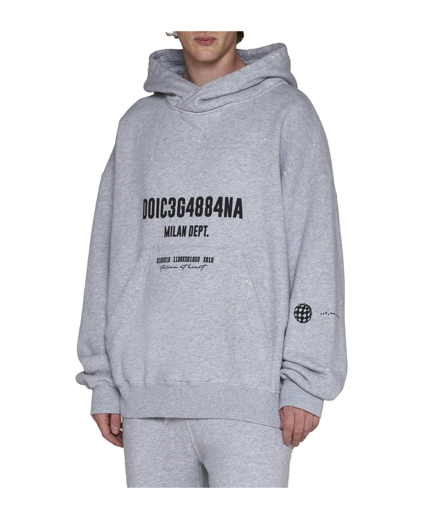 Logo Print Hoodie - 3