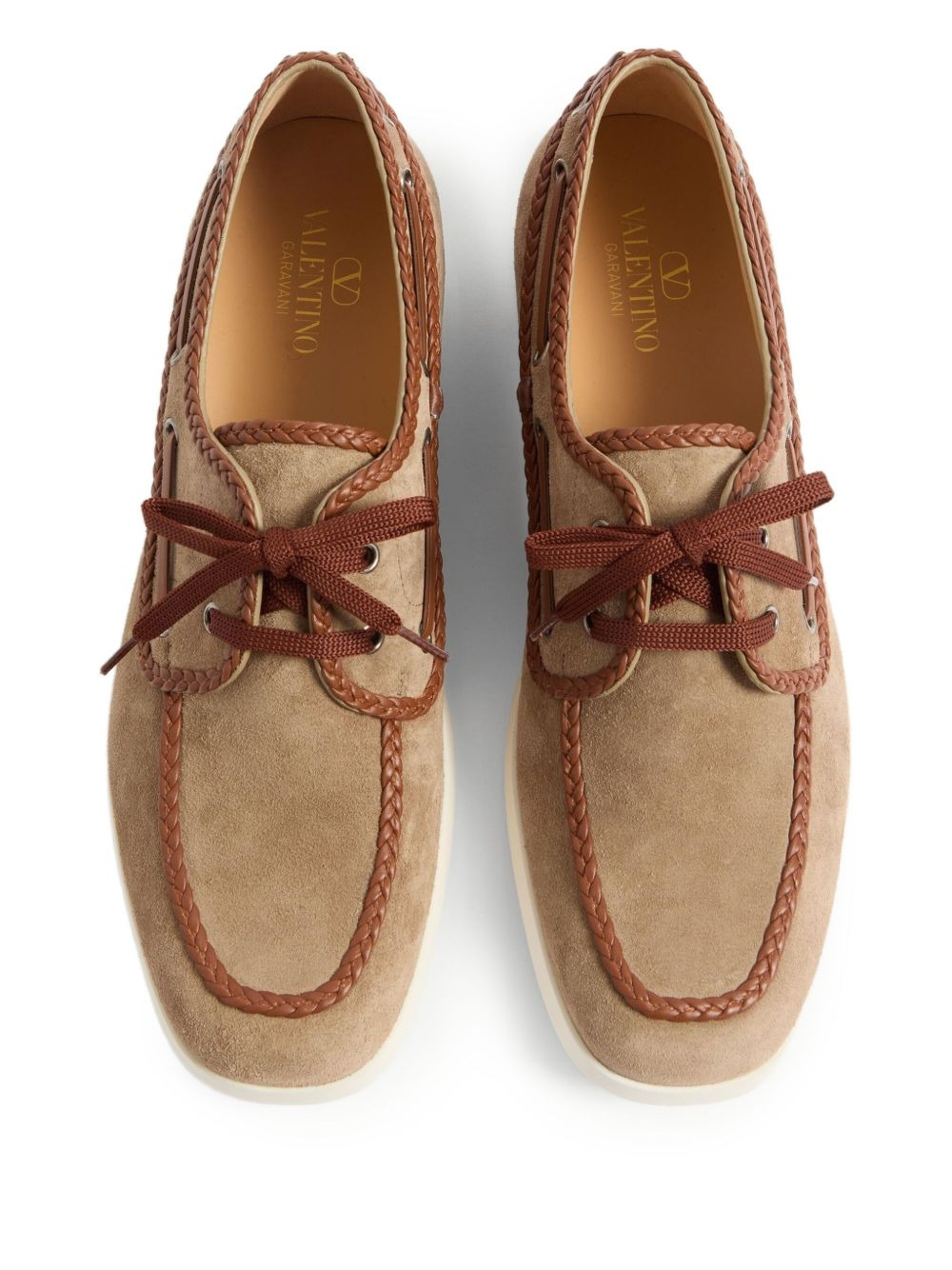 lace up boat shoes - 4