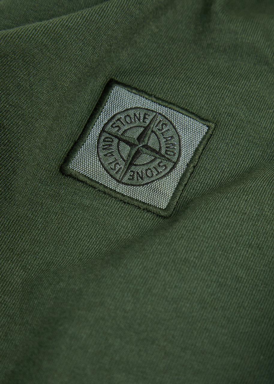 Stone Island Logo Cotton T-shirt - 5