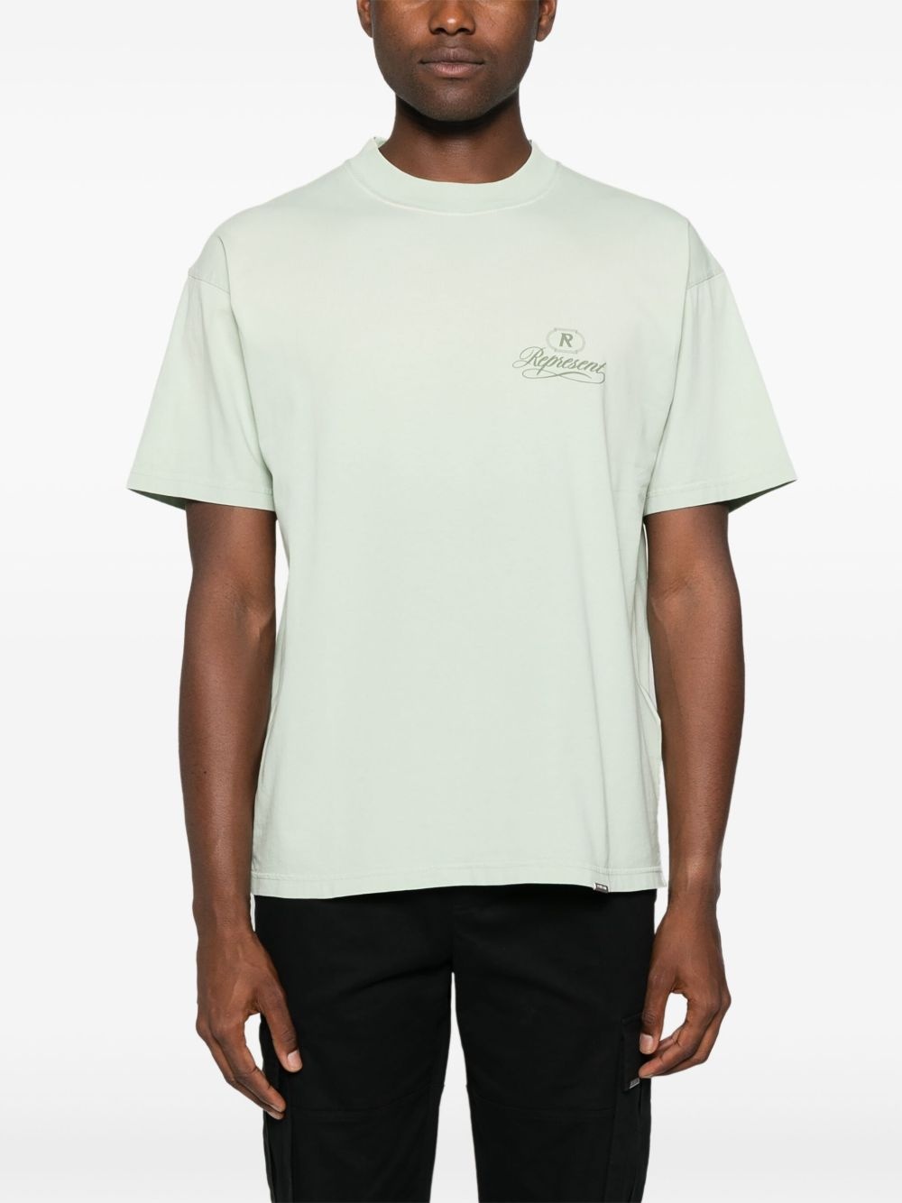 logo-print T-shirt - 3