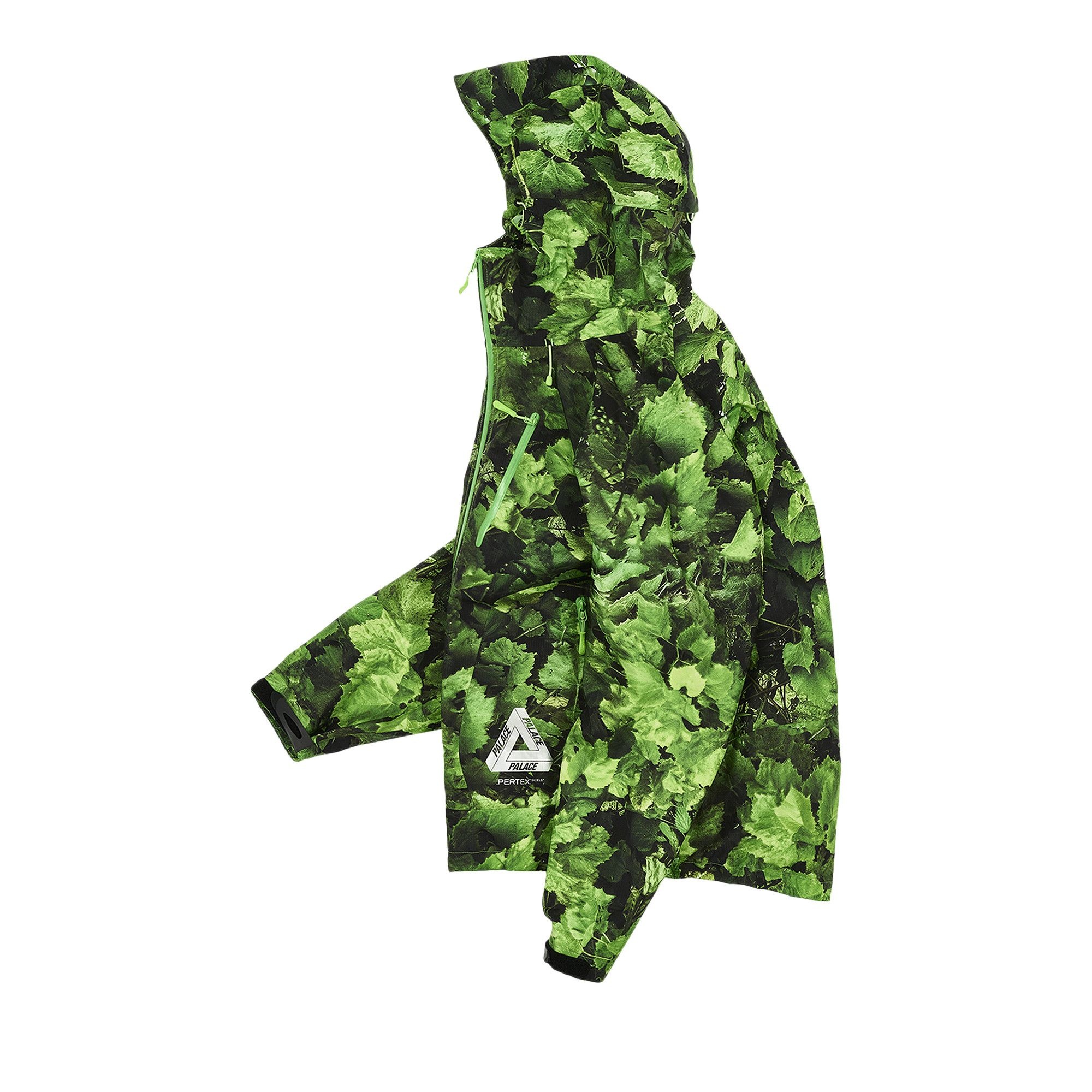 Palace Pertex 3L Armor Jacket 'Leaf Print' - 3