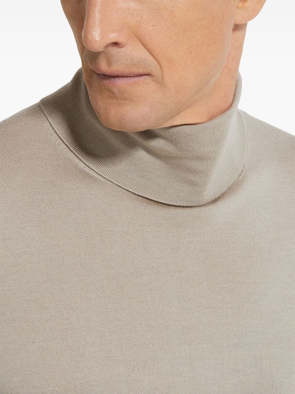 roll-neck sweater - 4