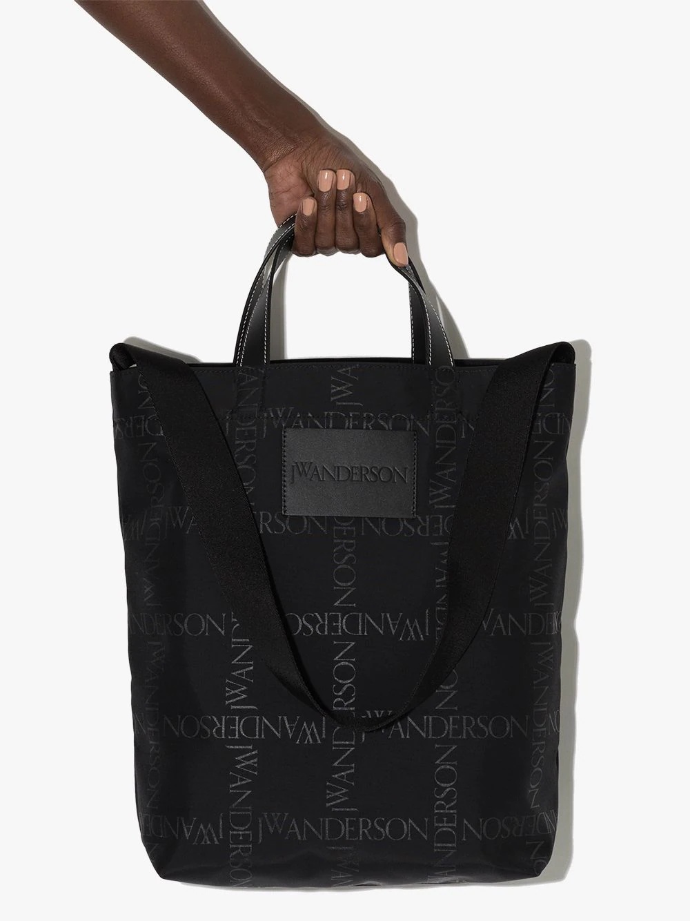 logo-print tote bag - 7