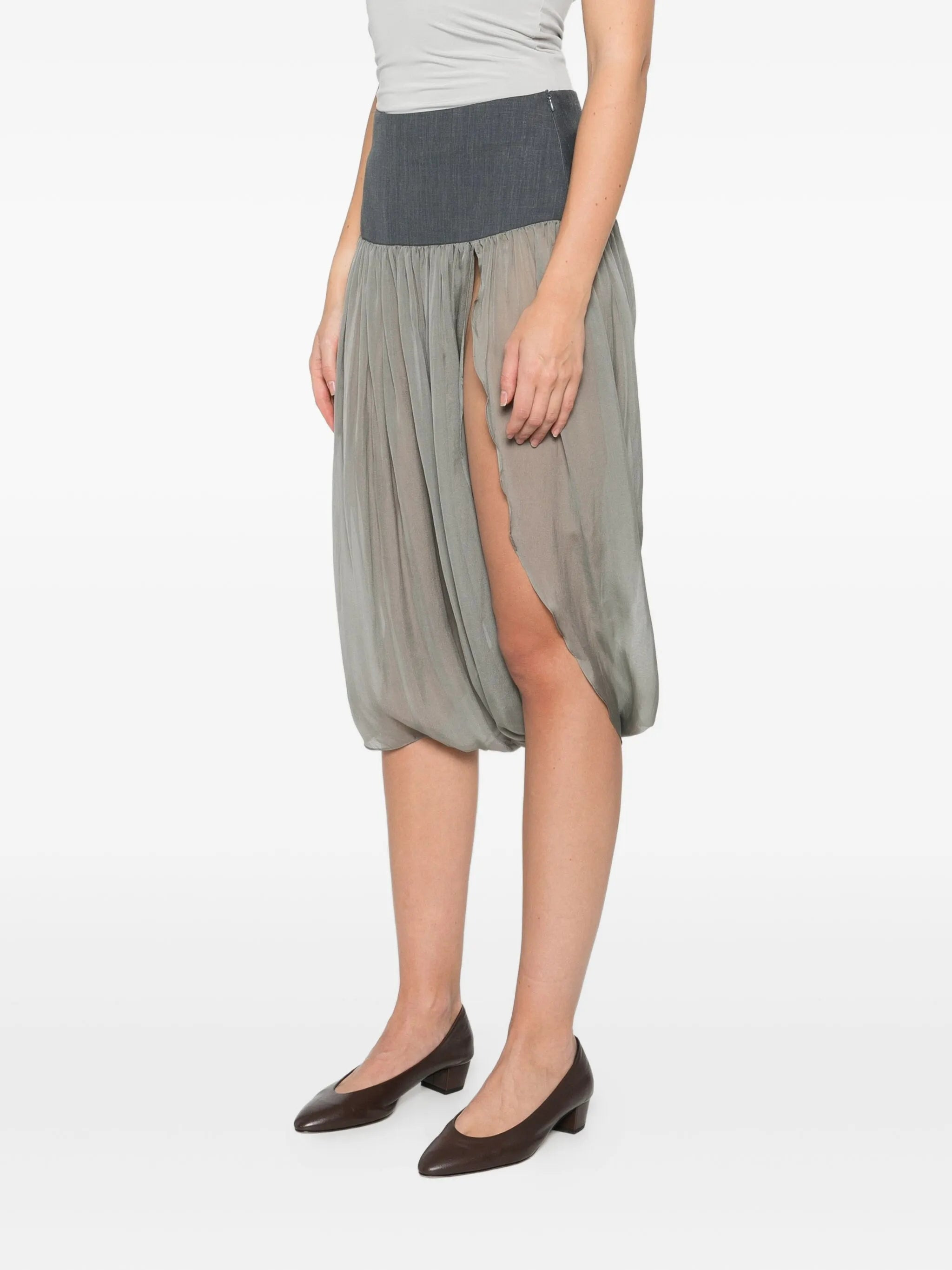 Paloma Wool Pleated High-rise Skirt - 4