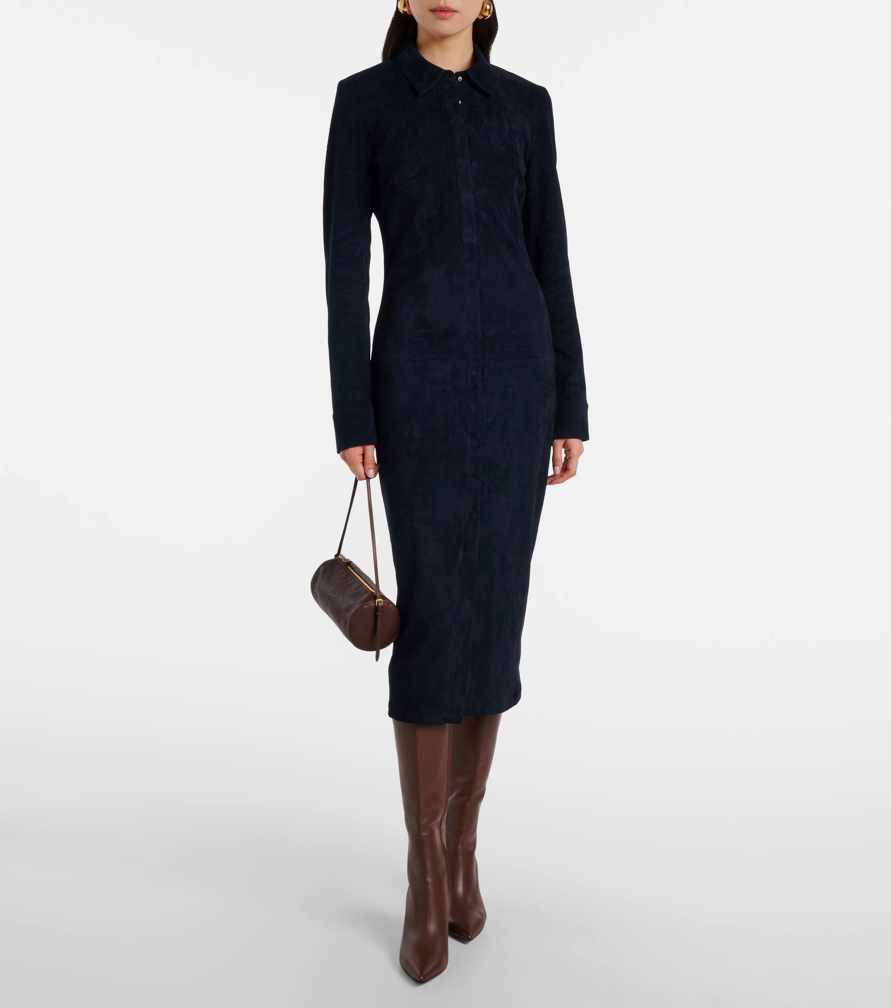 Becky suede shirtdress - 2