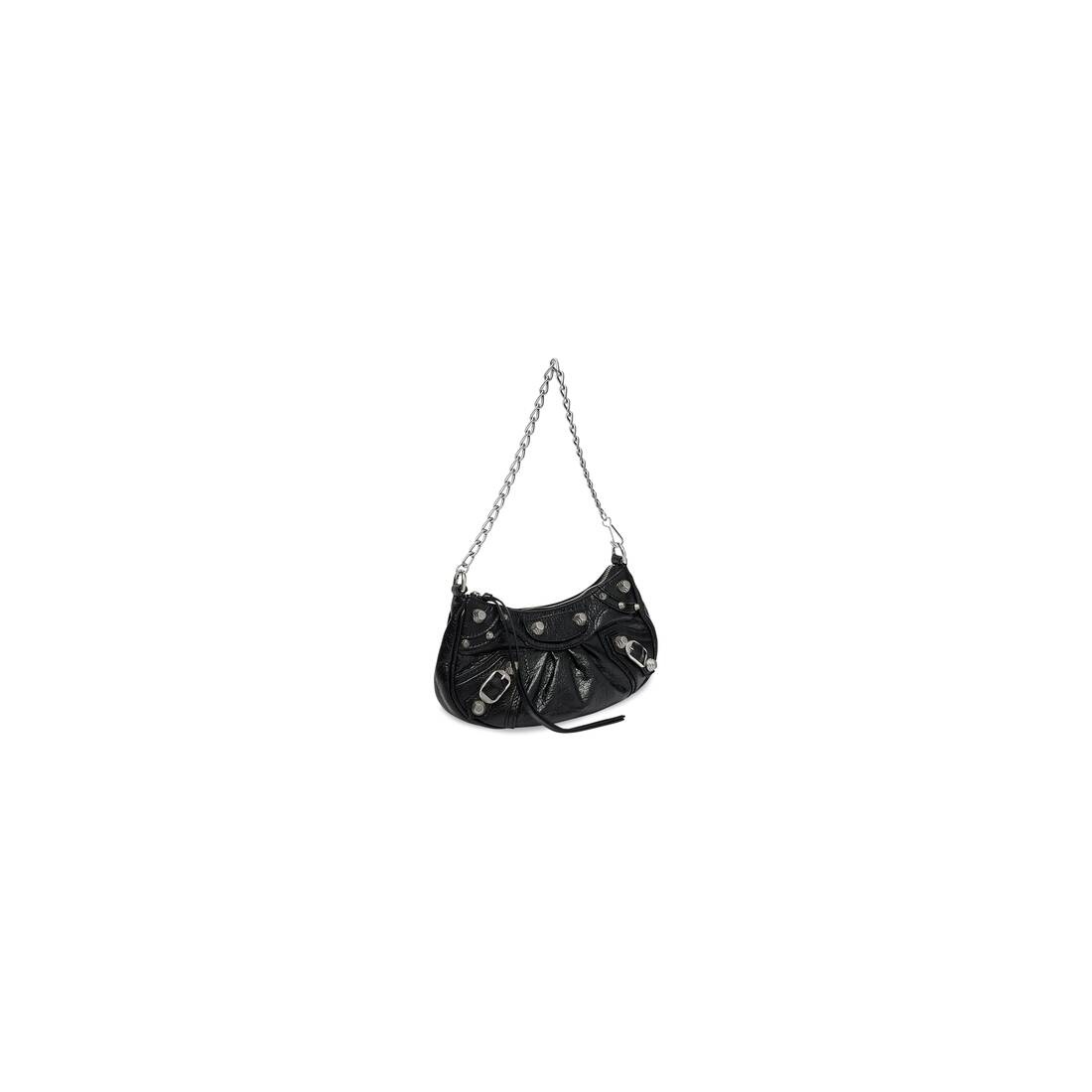 Women's Le Cagole Mini Purse With Chain in Black - 2