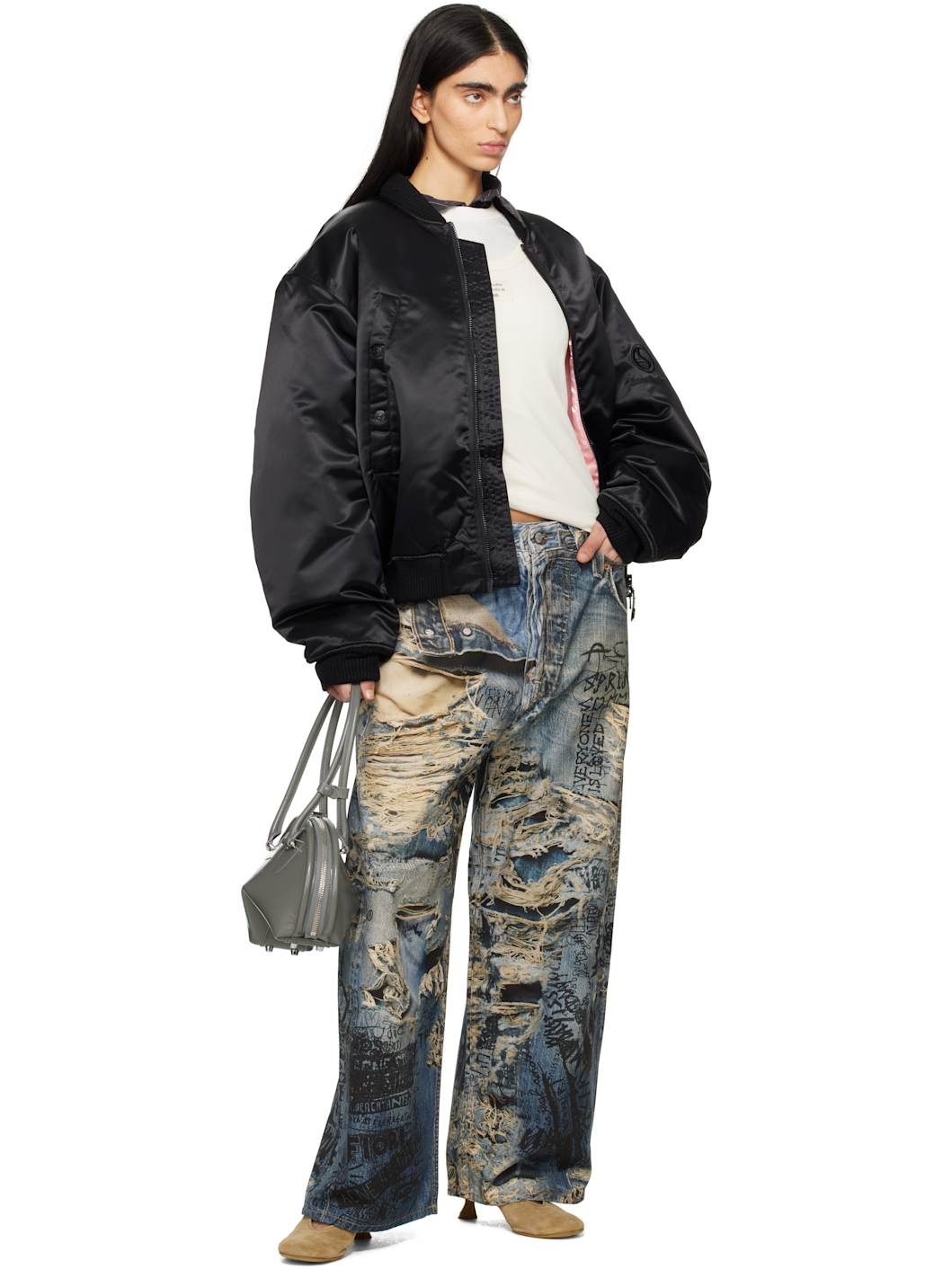 Blue Super Baggy Fit 2023 Jeans - 5