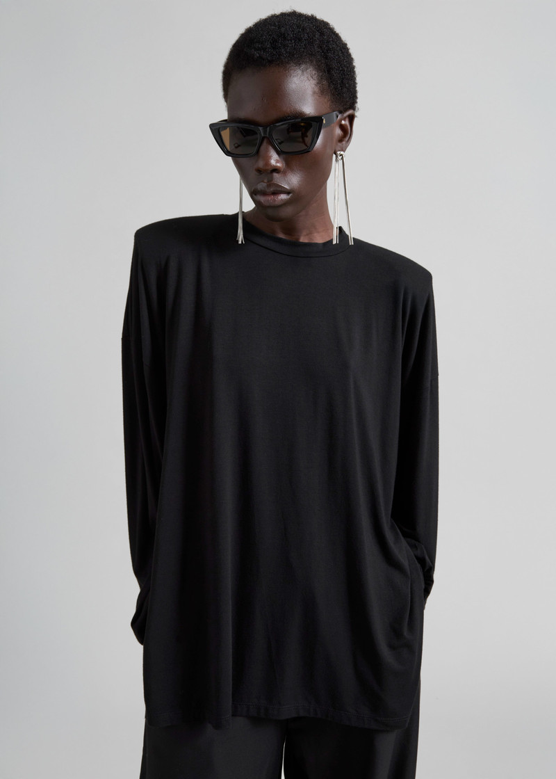 Ravvi Soft Padded Top - Black 6