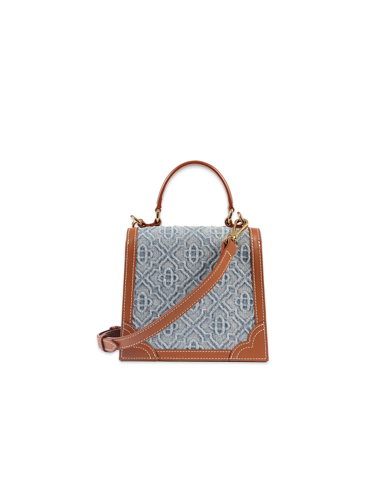 Monogram Denim Mini Jeanne Bag | Casablanca Paris - 3