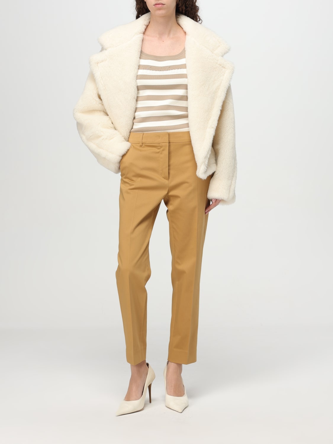 Max Mara Pentola top with logo - 2