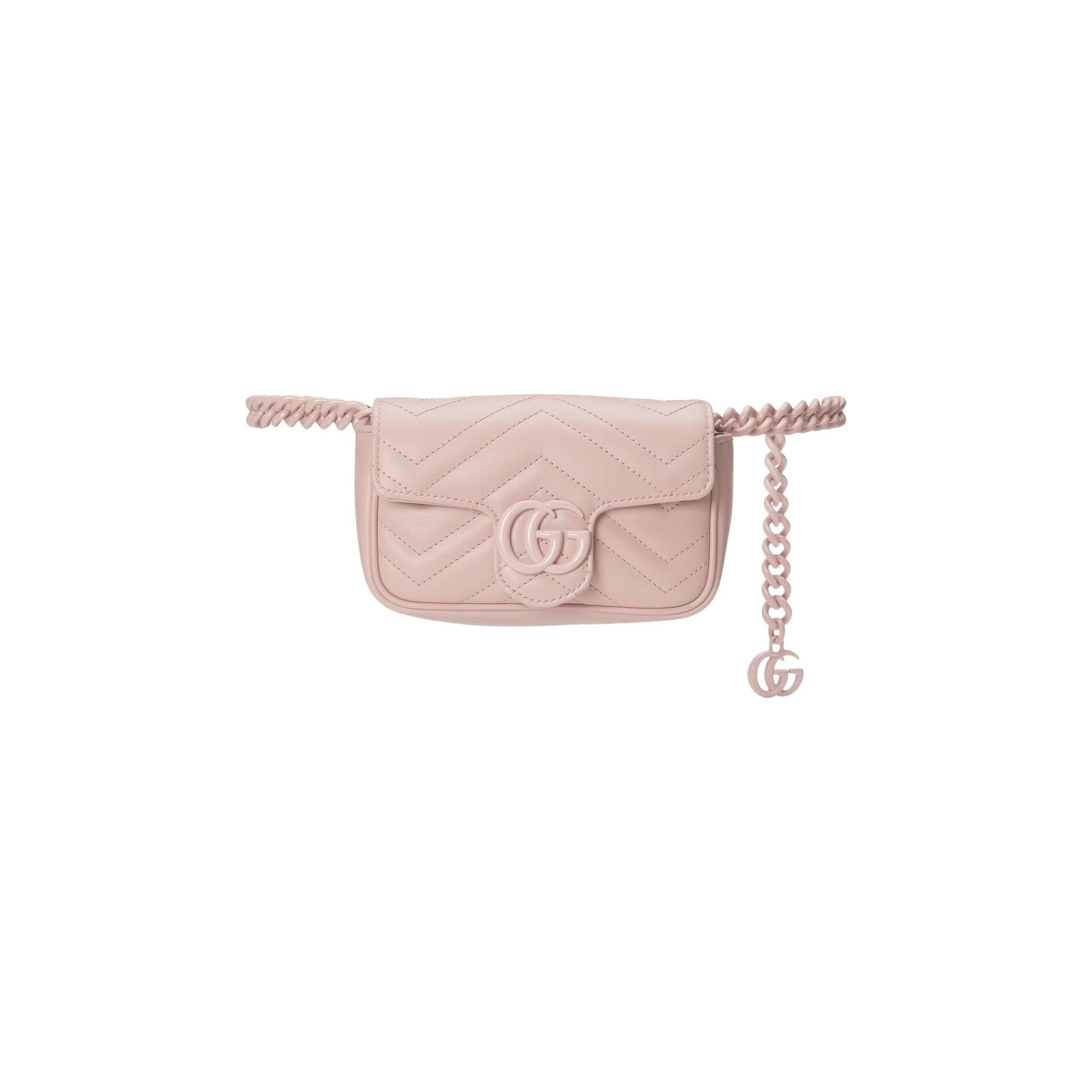 Gucci GG Marmont Belt Bag 'Perfect Pink' - 2