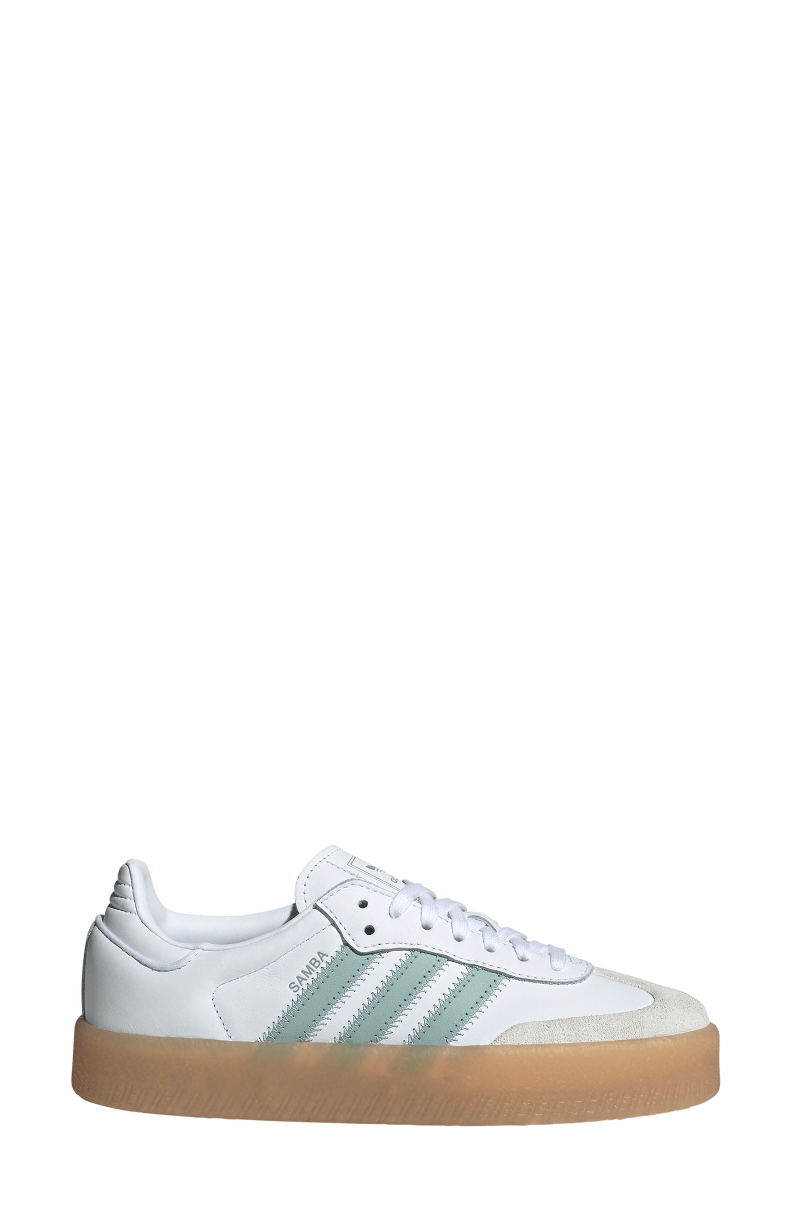 adidas Sambae Sneaker in White/Wonder Blue/Off White at Nordstrom - 3