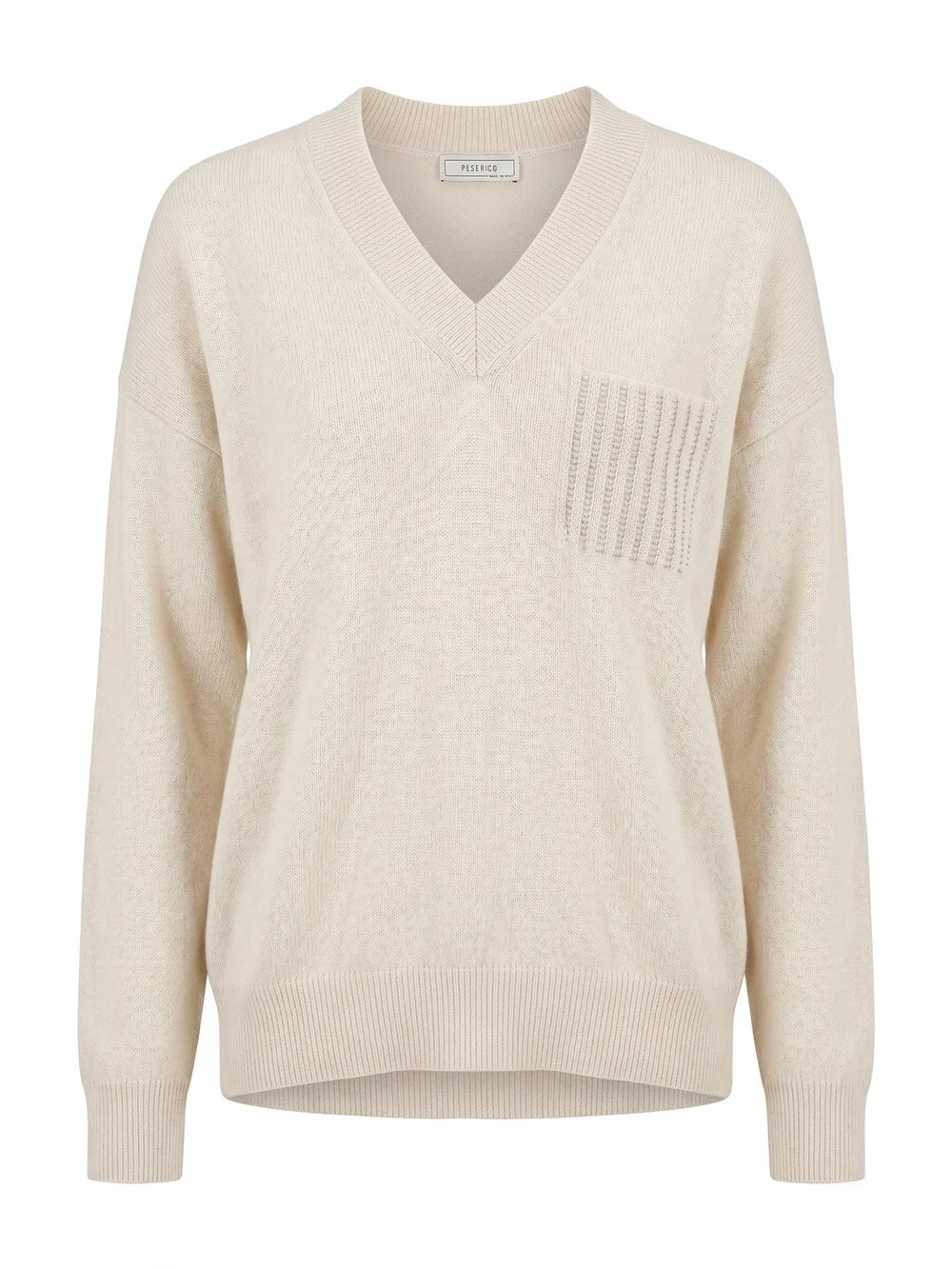 V-neck Sweater - 1