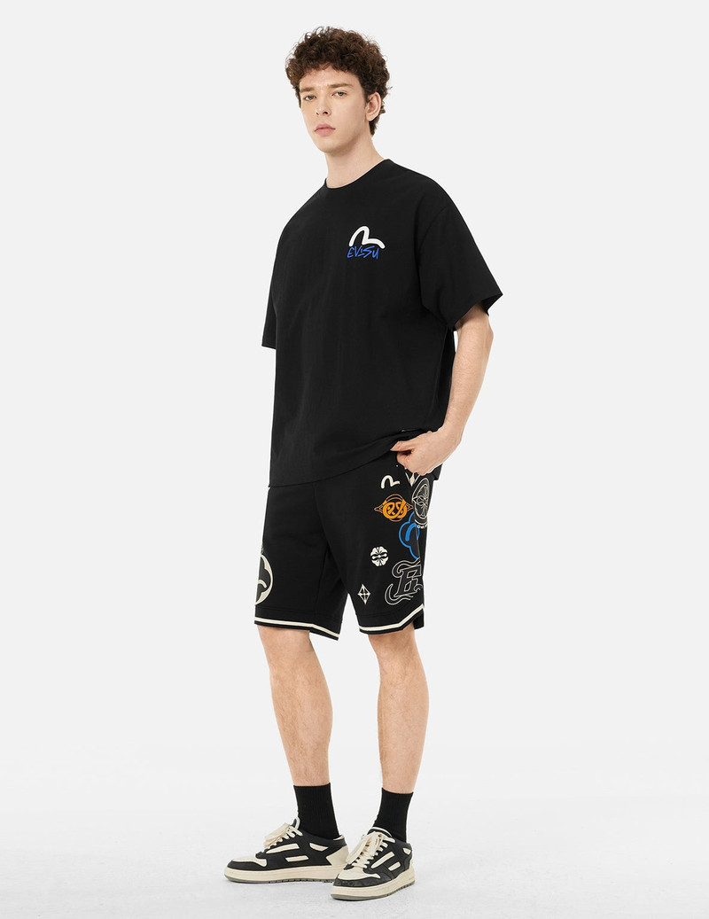 Floral Godhead Print Loose Fit T-shirt 3