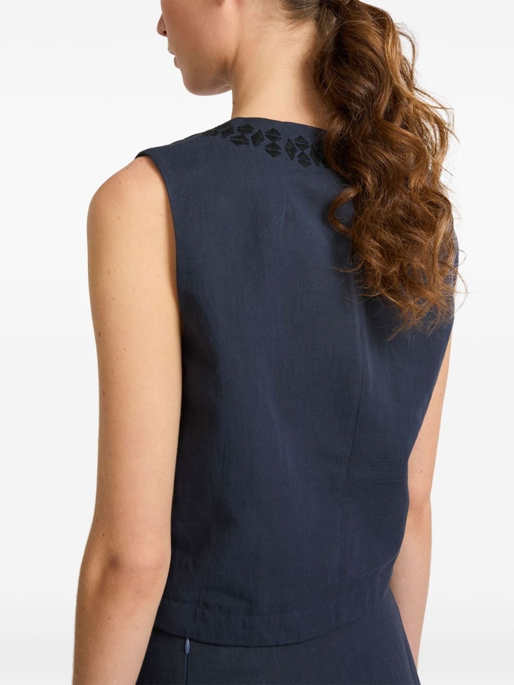 embroidered top - 4