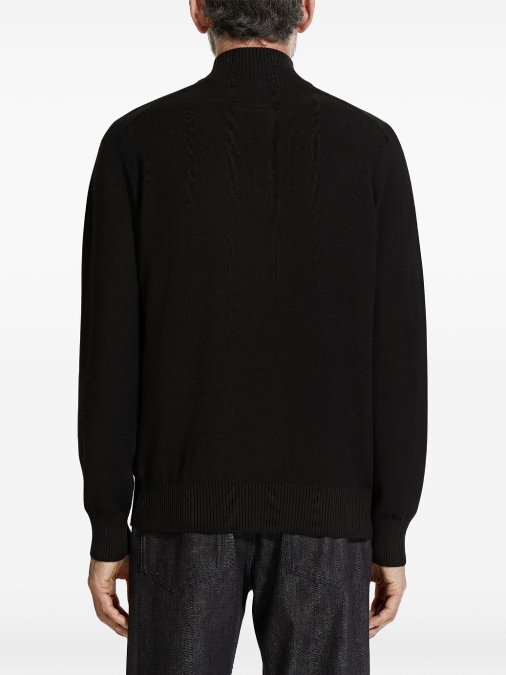 Cashseta zip-up cardigan - 4