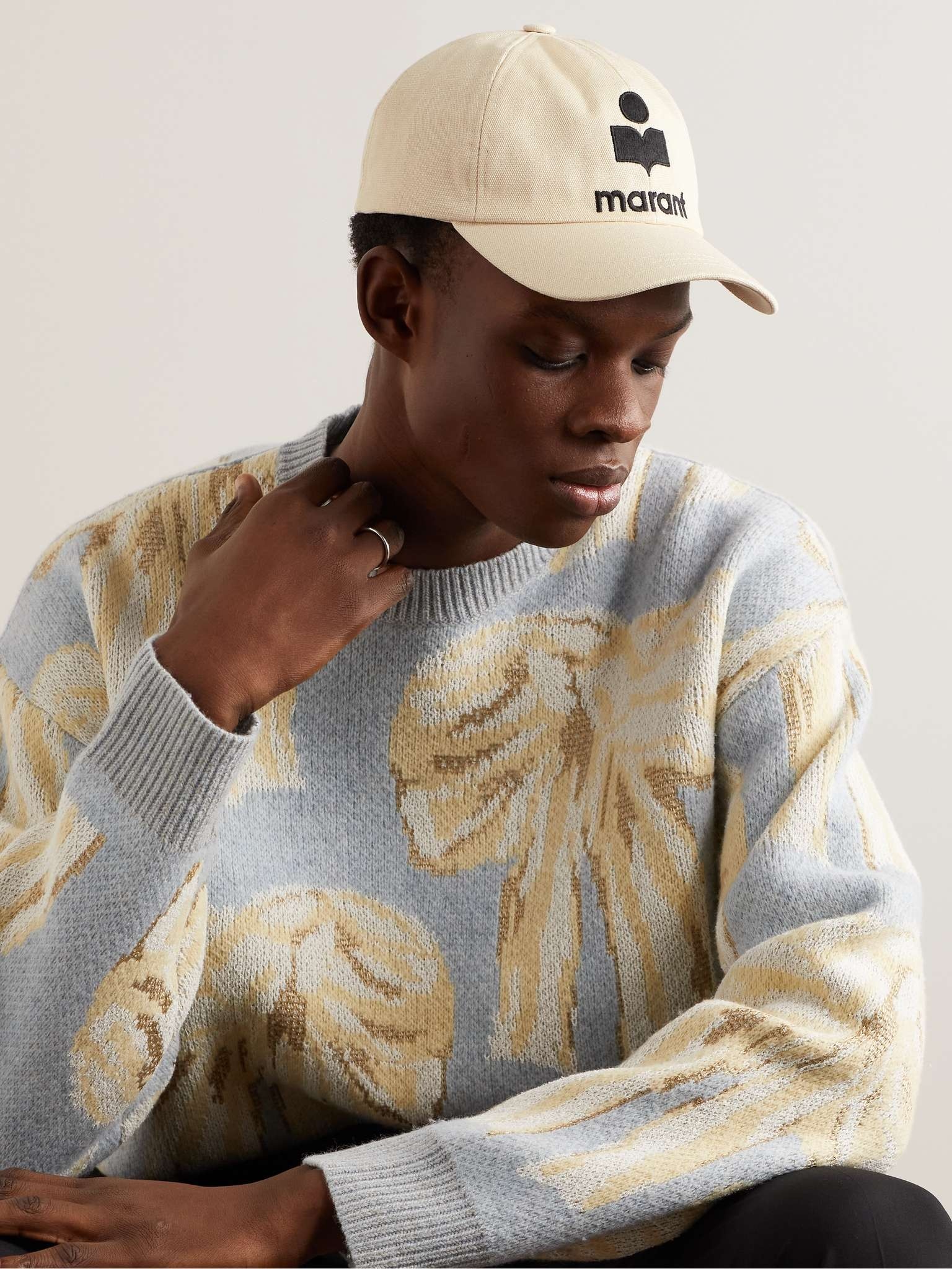 Logo-Embroidered Cotton-Piqué Baseball Cap - 4