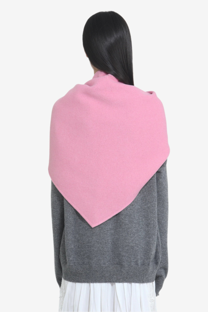 N°21 TRIANGLE SCARF WITH LOGO outlook