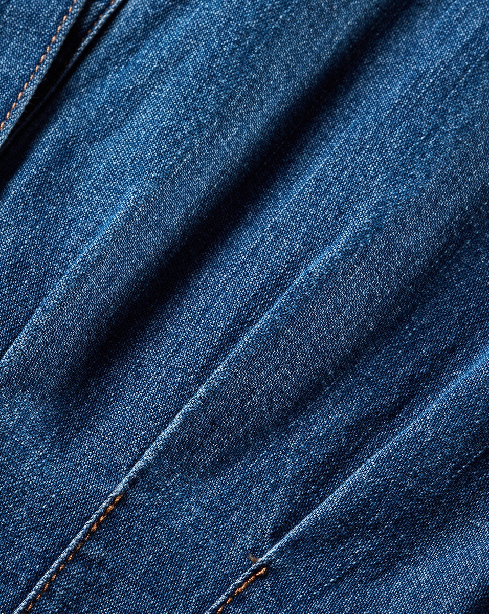 RUBEN COTTON CHAMBRAY SHIRTDRESS - 3