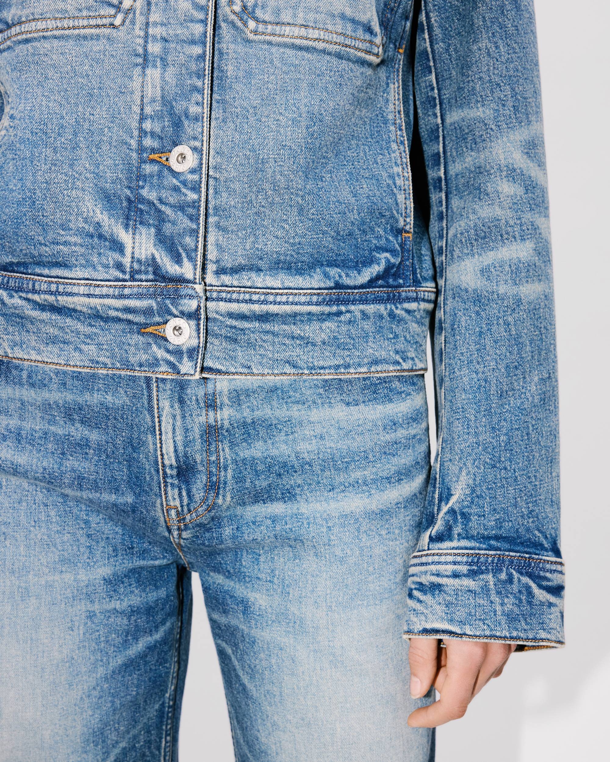 Jacket in stretch japanese denim - 7