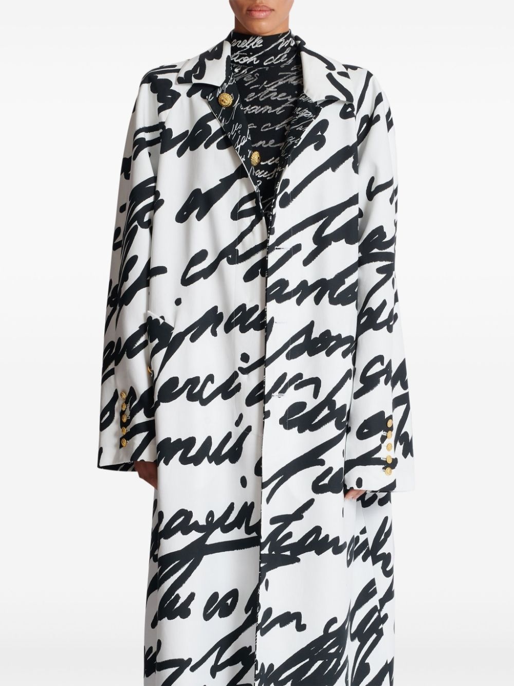 Love Letter reversible coat - 5