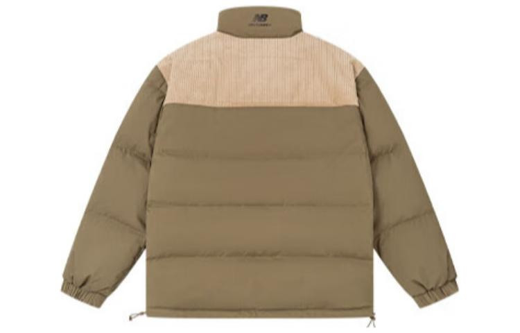 New Balance Winter Down Jacket 'Olive Green Beige' AMJ24353-CGN - 2
