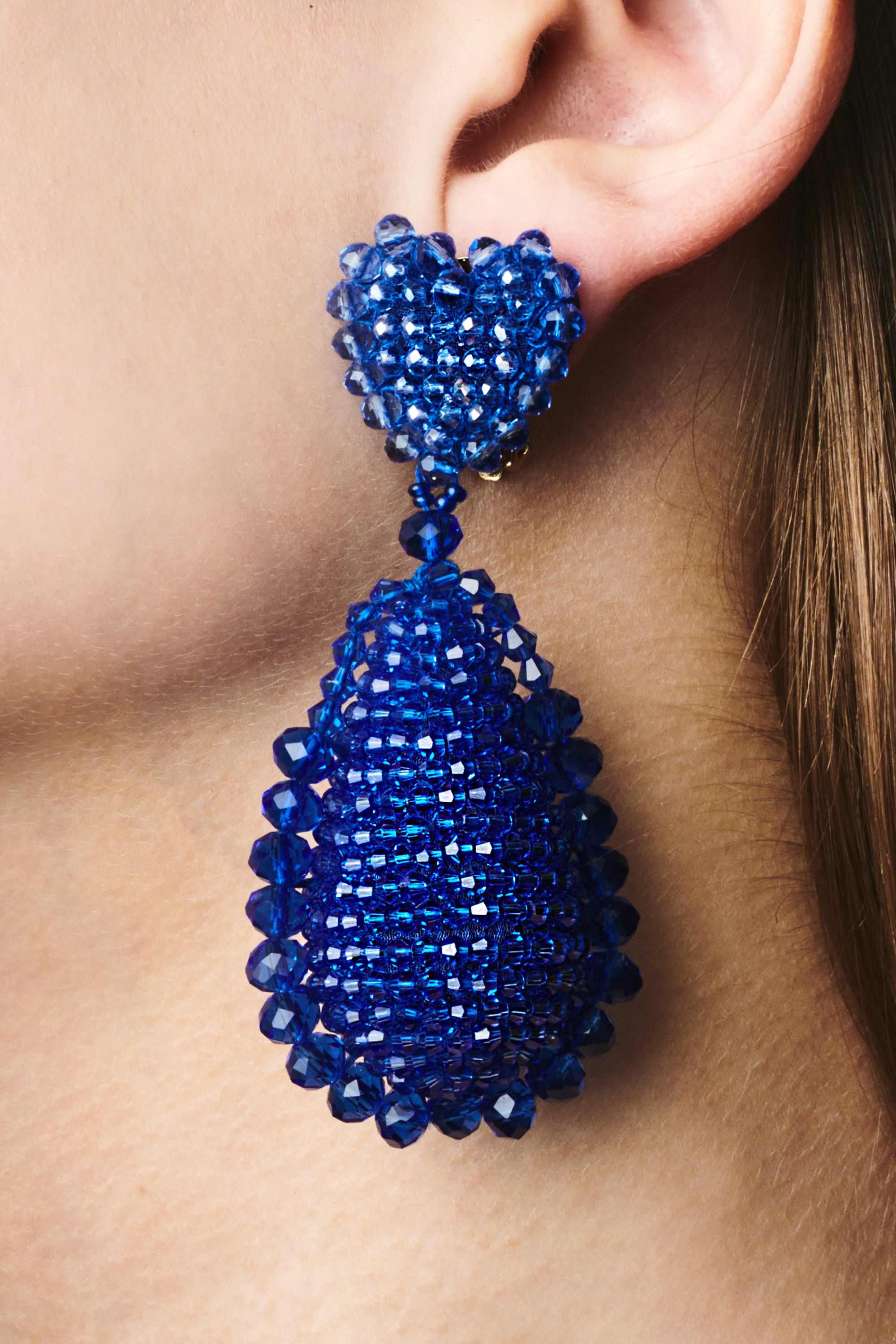 ADELINE EARRINGS - AQUA/MARINE - 2