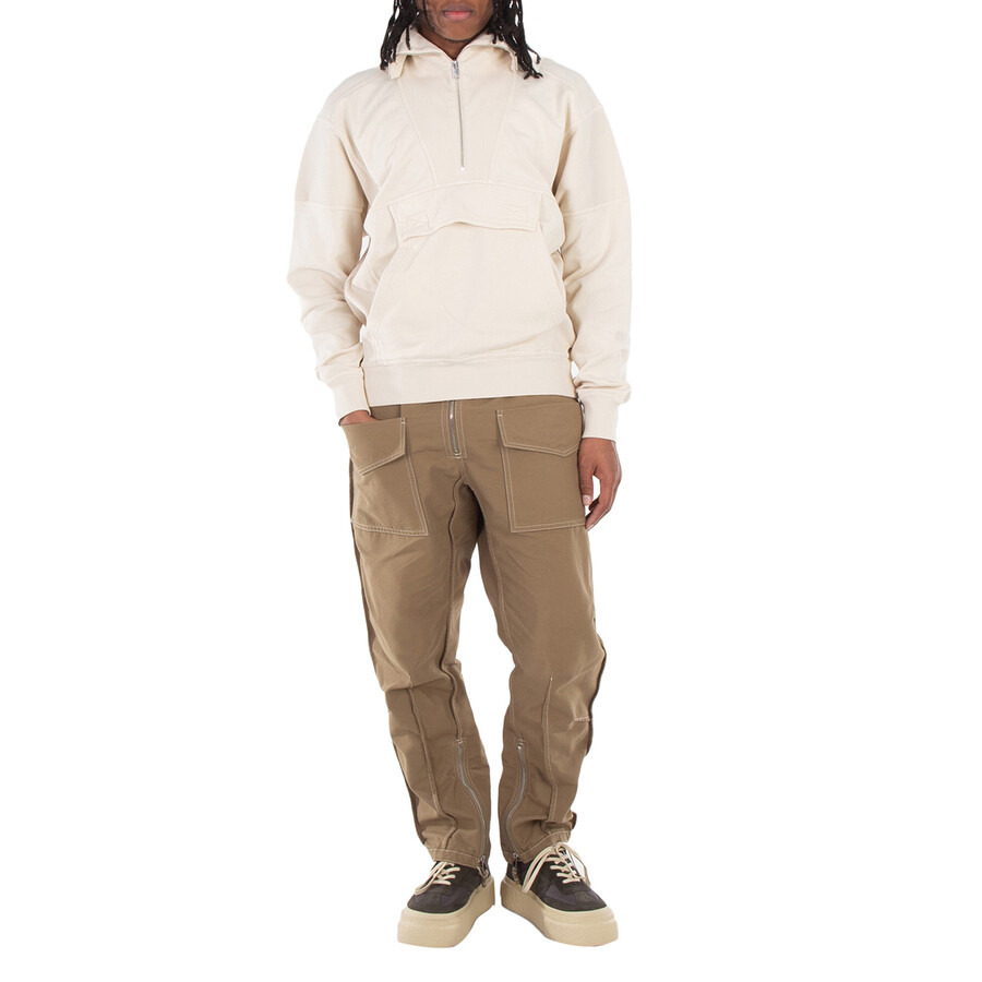 Isabel Marant Men's Ecru Preston Cotton Sweatshirt - 2