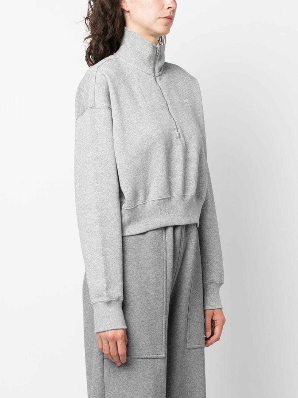 Phoenix cropped zip-up sweatshirt - 3