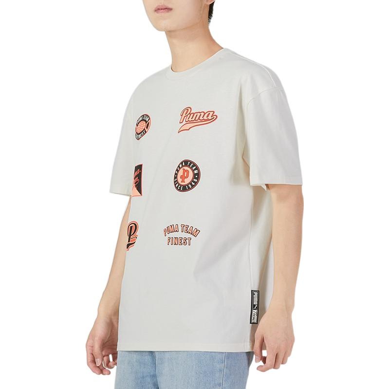 PUMA Team Statement Short Sleeve 'White' 536921-65 - 5